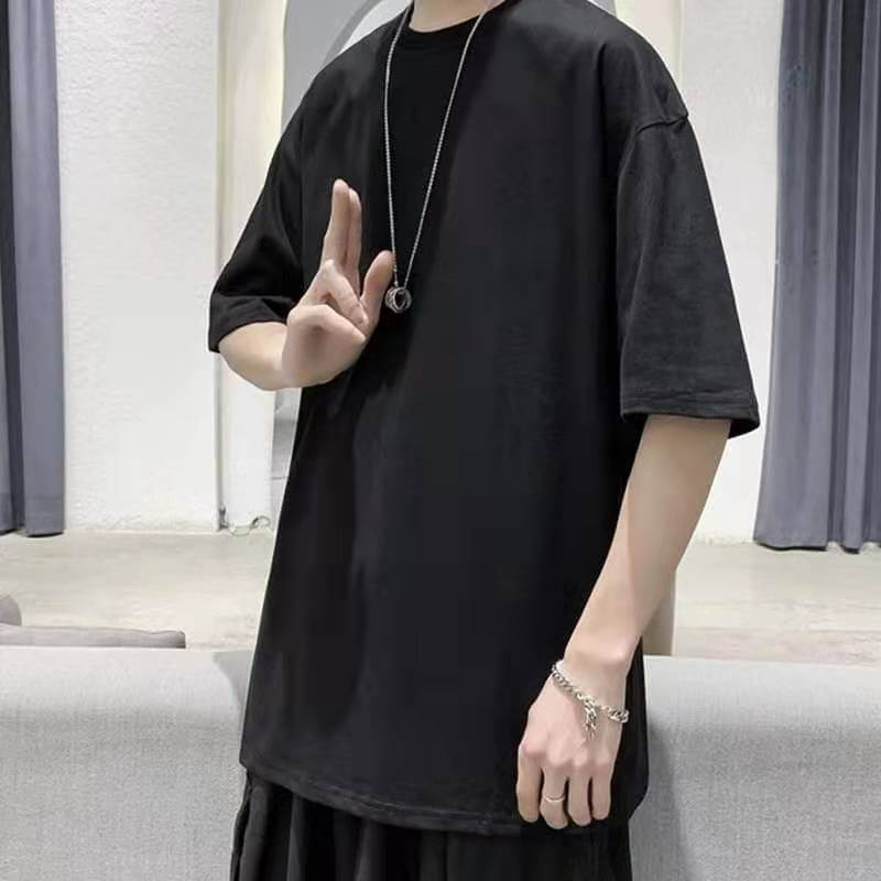 Men's Summer Oversized Tshirts Dropshoulder - Eltics